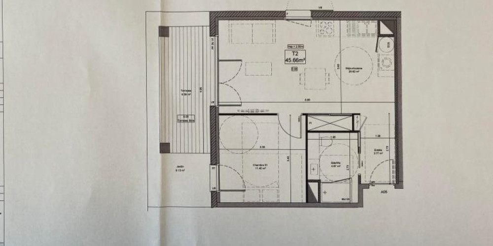 appartement à ST MARTIN DE HINX (40390)