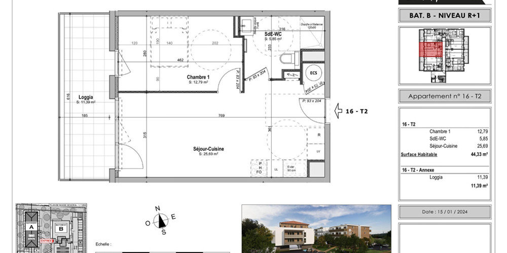 appartement à MONT DE MARSAN (40000)