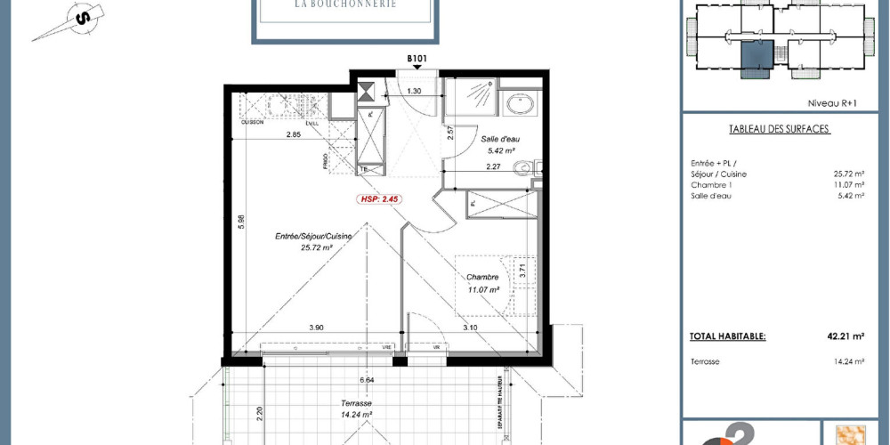 appartement à TOSSE (40230)